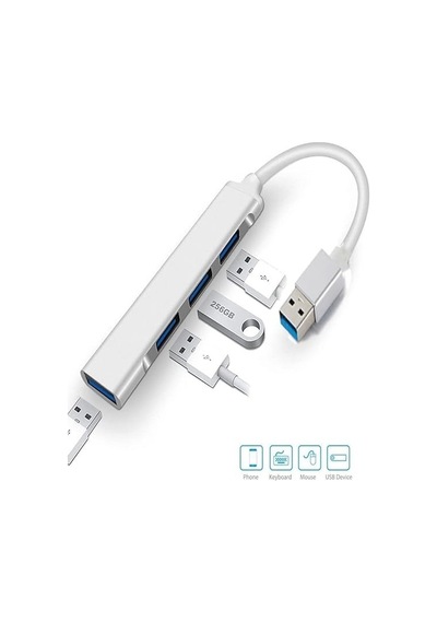 Taplın 4 Port Usb 3.0 Hub Çevirici Çoğaltıcı Çoklayıcı Çoklama 4 Portlu Usb 3.0 Hub Çoklayıcı