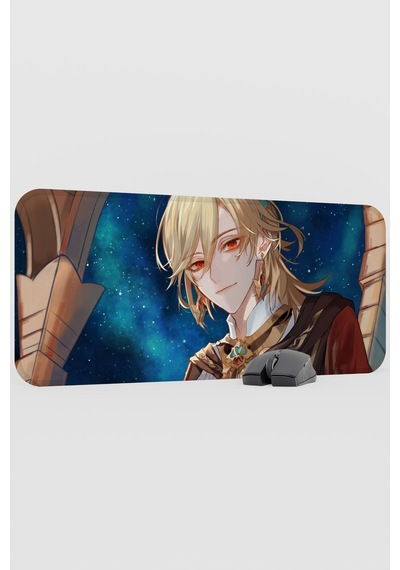 Kaveh Genshin Impact Anime Oyuncu V3 - 70x30 Xl Gaming Mouse Pad Fare Altlığı