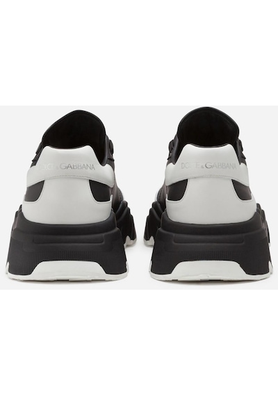 Dolce & Gabbana Daymaster Sneakers In Nappa Calfskin Siyah