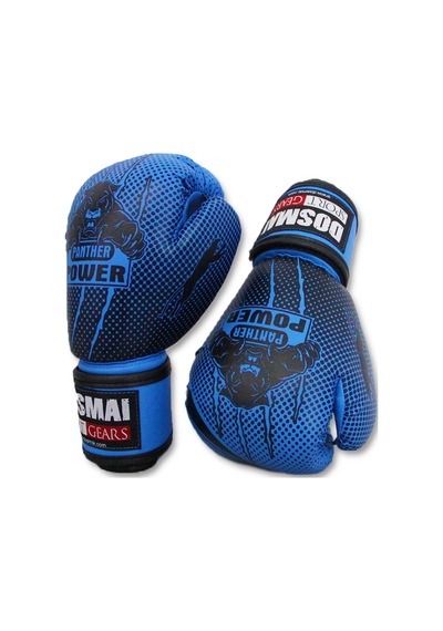 Dosmai Panther Power Boks Kick Boks Muay Thai Eldiveni Mavi El341 Mavi