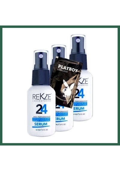 Bezos Süper Muzicevi 3 Adet Saç Besle 60 Ml Sprey Rekze24 Spray + Yanında Jel Bzs01