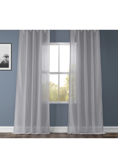 Evdepo Home Kullanıma Hazır Keten Tül Perde (541073060)