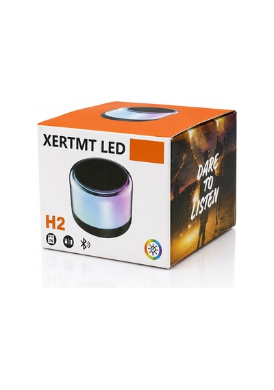 Bt - Sd - Usb Şarjlı Rgb Işıklı Bluetooth Wireless Speaker Hoparlör 3w Pl-4675 5566 Çok Renkli