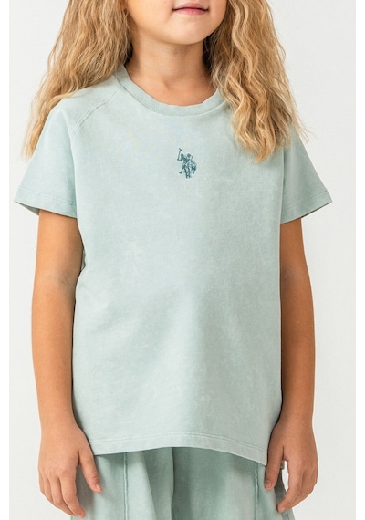 U.s. Polo Assn. Kız Çocuk Yeşil Pijama Takım 5274-49913 Yeşil