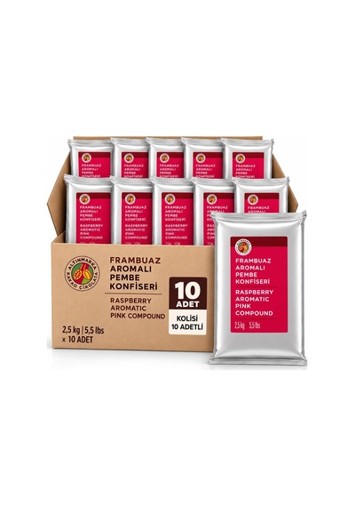 Altınmarka Frambuaz Aromalı Konfiseri 2,5 Kg X 10 Adet