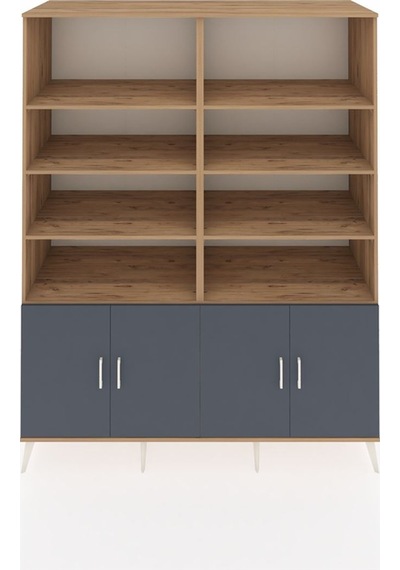 Kronos Gardrop 10 Raflı 4 Kapaklı 176x59x221 Çam-antrasit/çam Antrasit/çam Kronos Gardrop 10 Raflı 4 Kapaklı 176x59x221 Çam-antrasit/çam Antrasit/çam