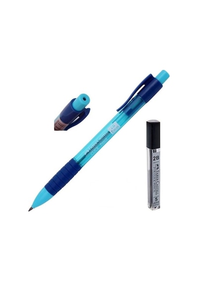 Faber-castell Mekanik Sınav Kalemi 2.0 Mm + 5 Adet Uç