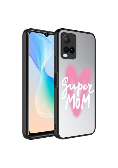 Vivo Y32 Kılıf Aynalı Desenli Kamera Korumalı Parlak Mirror Kapak