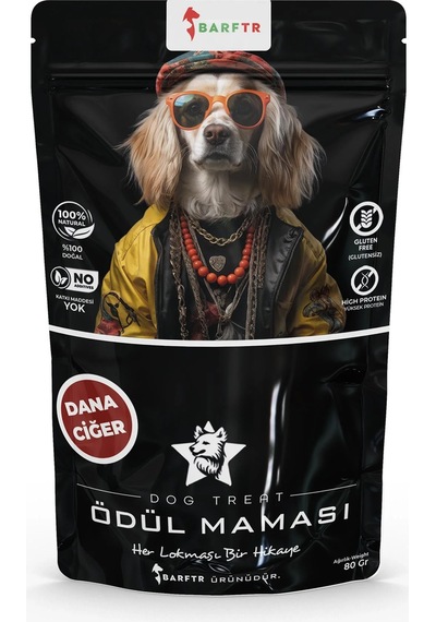 Dana Ciğer Parçaları Atıştırmalık Ödül Maması 80 Gr-96