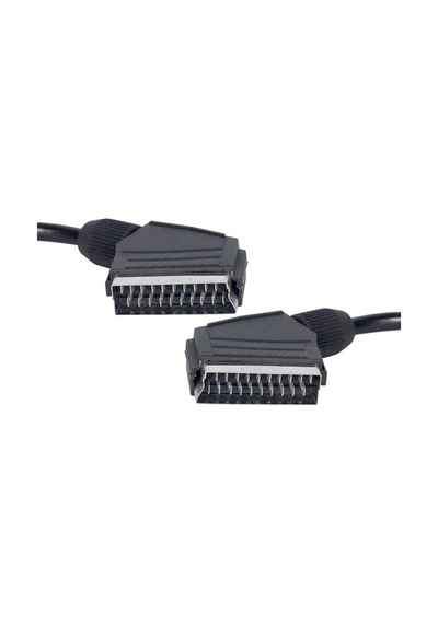 Powermaster Scart Scart Standart Kablo 1.2m 7mm Kutulu