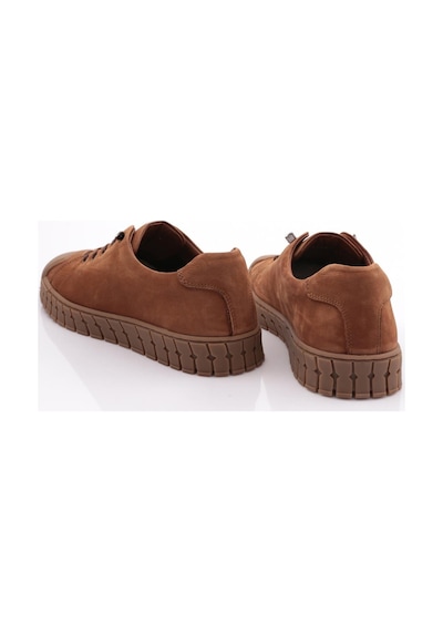 Dgn 9870 Erkek Kapali Bağcikli Sneaker Ayakkabi 9870-2505-R1774 Taba