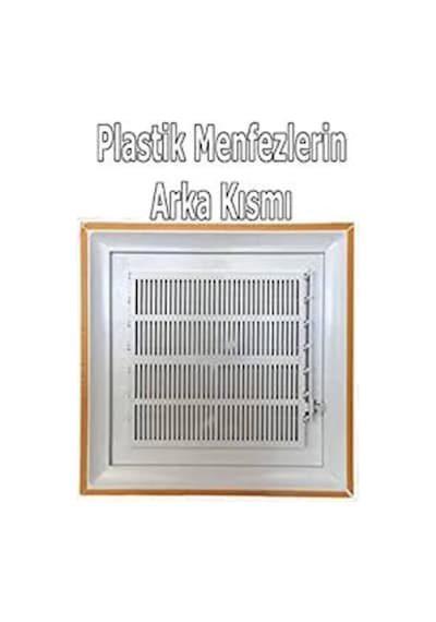 Panjurmen Plastik Panjur Banyo Wc Menfezi 30x30 Cm