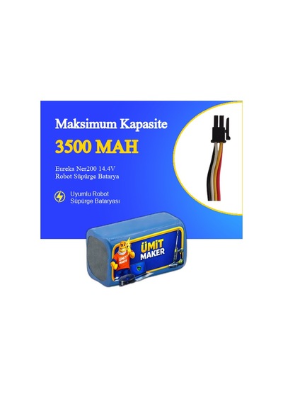 Eureka Ner200 3500 Mah 14.4v Robot Süpürge Batarya