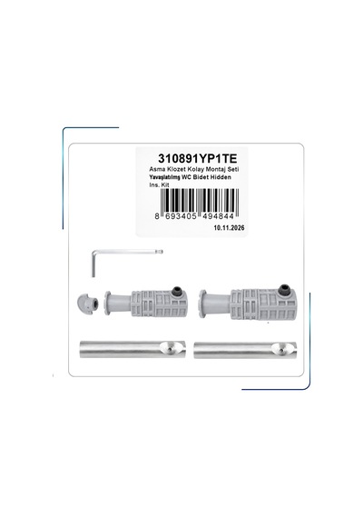 310891yp1te Asma Klozet Kolay Montaj Seti 105mm Diğer