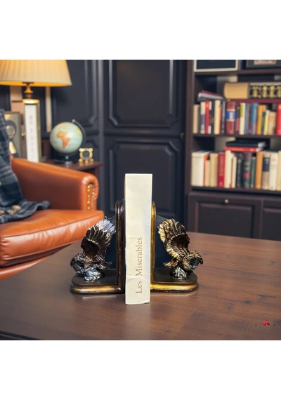 Bilgeliğin Kanatları - Phoenix Kitap Tutucu, El Yapımı Kartal