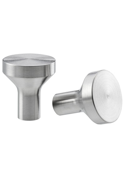 Ikea Bagganäs Topuz 21 Mm, 2 Adet Gümüş