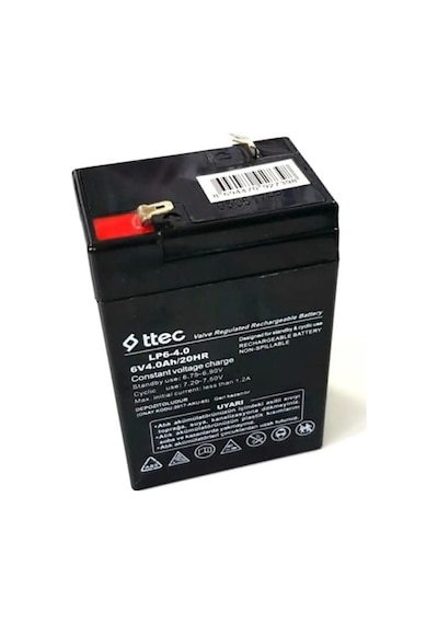 -ceta-6 Volt 4 Amper Akü 6 V 4 Ah Standart Akü Yeni Akü 2024 Akü 6v-4ah