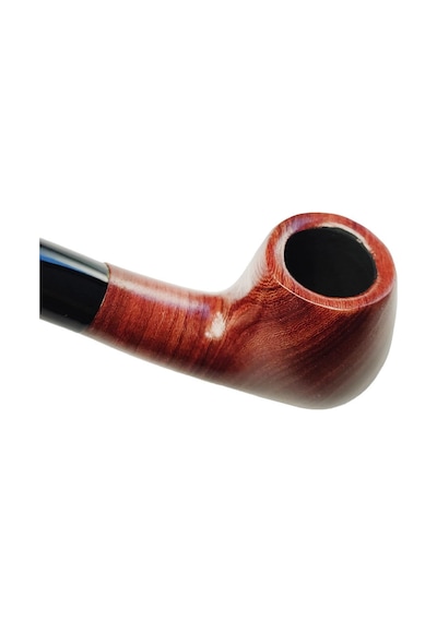 Falconetti 9 Mm. Kahverengi Sandalwood Eğimli Sap Ahşap Pipo Rd35