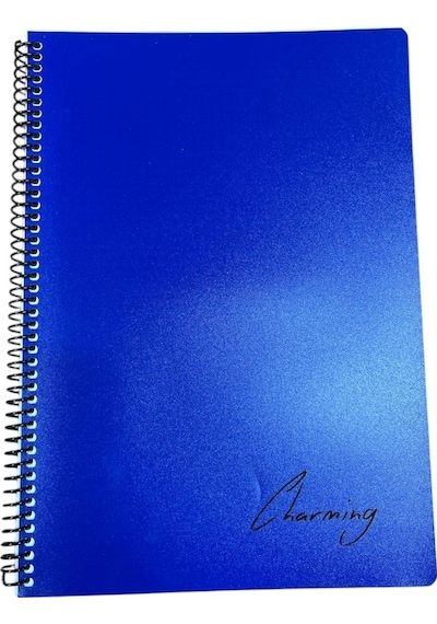 Tokaç A4 Pp Kapak Spiralli 120 Yaprak Defter Kareli Tok-220-lacivert