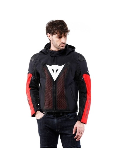 Dainese Super Sprint Black Air Black White Red Renkli