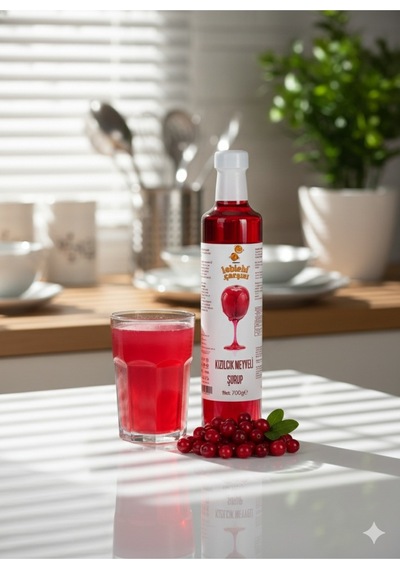Leblebi Çarşısı Kızılcık Meyveli Şerbet 700 G