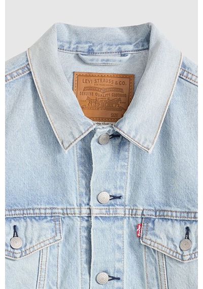 Levi's Erkek Mavi Trucker Kot Ceket- 72334-0775 Açık Mavi