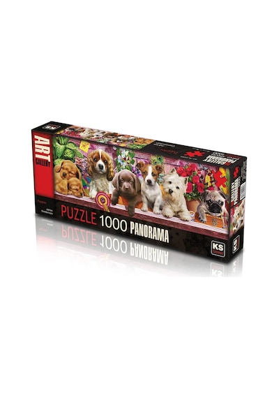 Ks Games 1000 Parça Puzzle Puppies Tatlı Köpekler