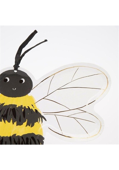 Meri Meri - Bee Plates - Arı Tabak