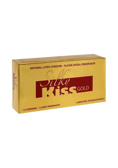 Silky Kiss Gold Kayganlaştırıcılı Prezervatif - C-1574
