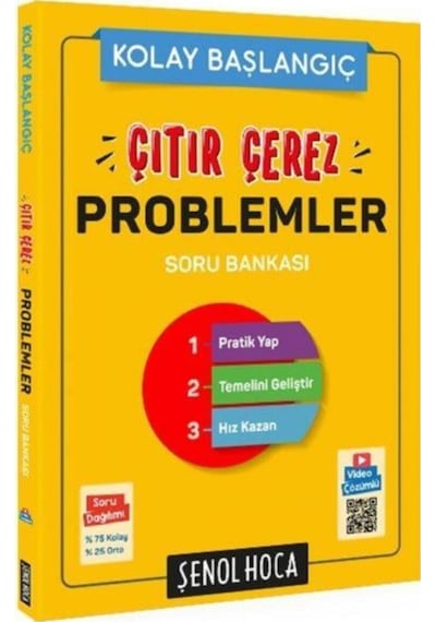 Çıtır Çerez Problemler Soru Bankası Başlangıç - Şenol Hoca Yayınları