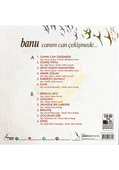 Banu - Canım Can Çekişmede Plak