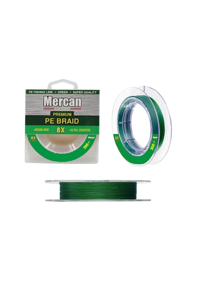 Mercan Platinum Pe 8X Örgü İp 300 M Yeşil Misina