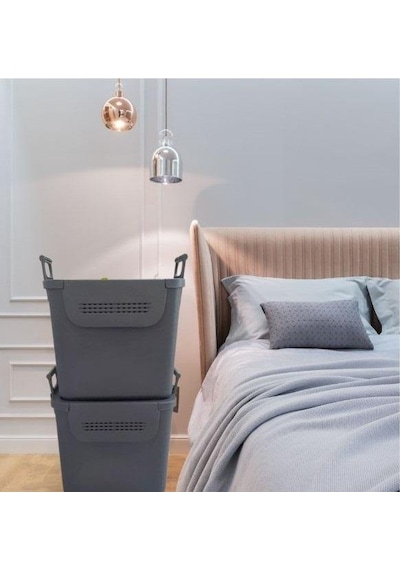 Geseus Motek Mybox 2x30 Litre Kulplu Çok Amaçlı Organizer Saklama Kutusu-mt-35 001