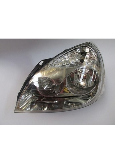 2002-2008 Renault Clio Sdhb Far Lambası Sol Elektrikli-motorsuz Nikelajlı 5fişli H1-h7 Ayfar Adet Oem No:260605235r