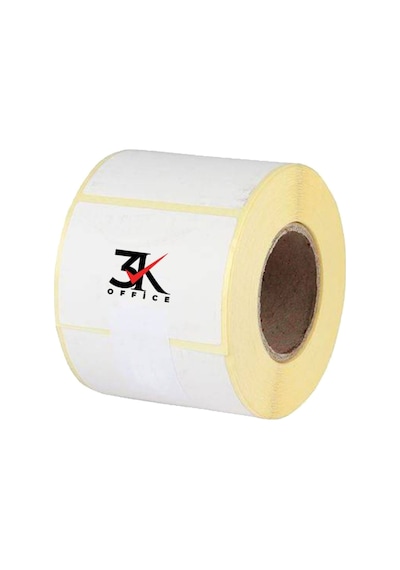 Silindirik Barkod Etiketi 58 Mm X 40 Mm 600'lü Rulo Diğer