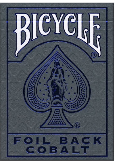 Bicycle Foil Back Cobalt Oyun İskambil Kartı