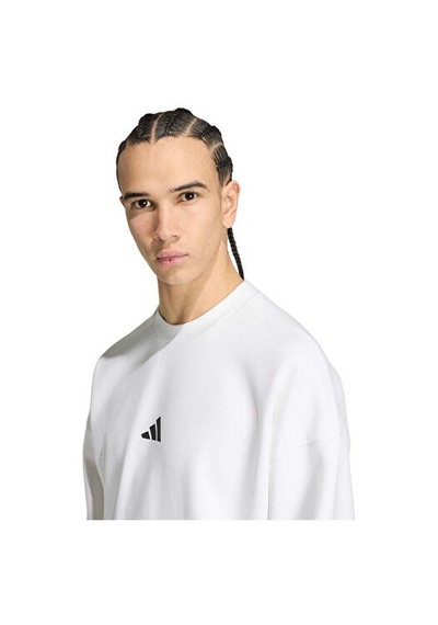 Adidas M Z.n.e. Crw Erkek Günlük Sweatshirt Kf3770 Beyaz