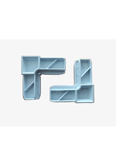 Sineklik Birleştirme Takozu 100 Adet 17x25 Profil Uyumlu Beyaz