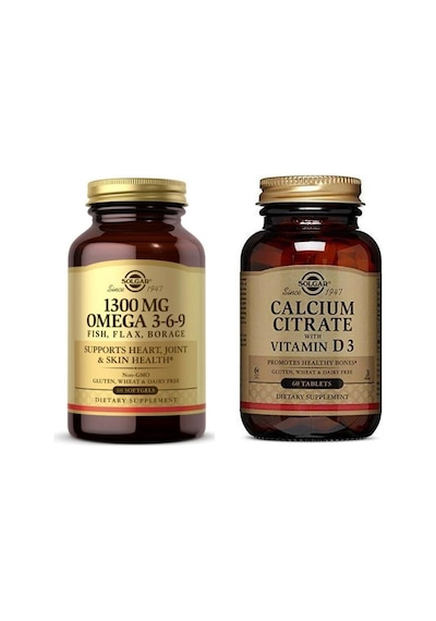 Solgar Efa 1300 Mg Omega 3-6-9 60 Softgel Solgar Calcium Citrate