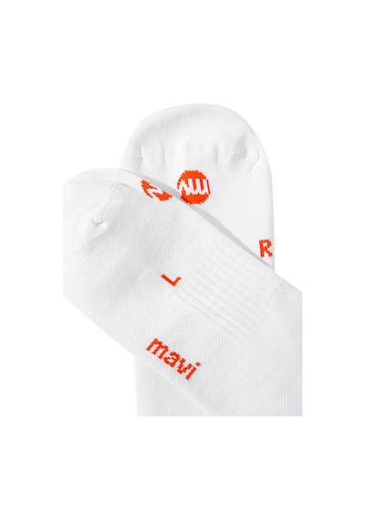 Mavi - Beyaz Aktif Patik Çorap 0911035-620 Beyaz