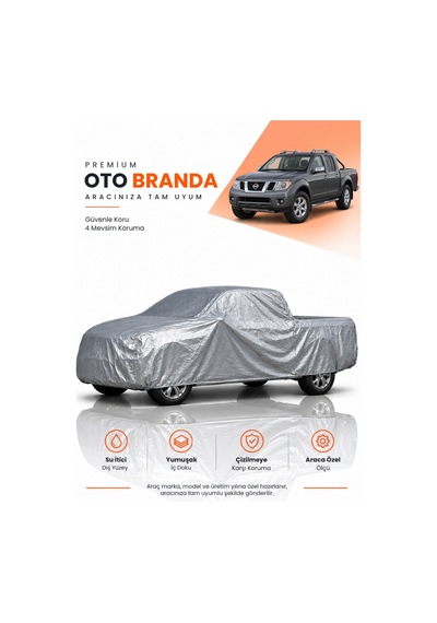 Nissan Navara 2014-2026 Pıckup Uyumlu Araba Brandası Oto Branda Araba Örtüsü Araç Çadırı