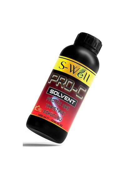S-Well Pro-C Solvent Protez Saç Bant Sökücüsü 1 L