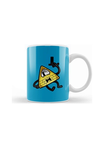 Blazing Bill Cipher 01 Kupa Bardak Porselen Karışık