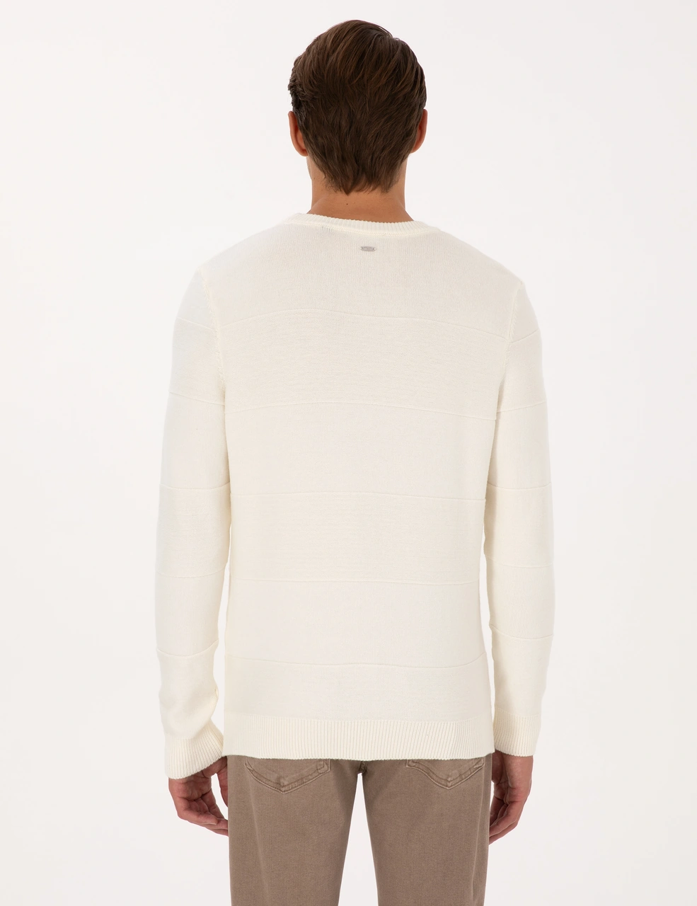 Pierre Cardin Erkek Ekru Kazak /triko 50315713-vr019 Ekru