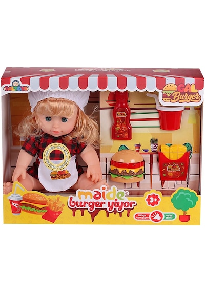 Maide Burger Yiyor Türkçe Konuşan Bebek