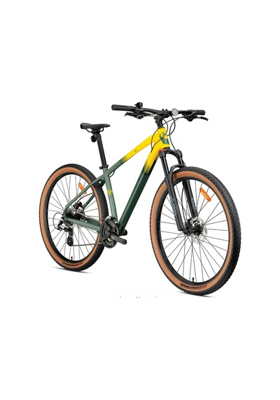 Kron Xc 150 Hd 27,5 Jant 17cm Kadro Mat Yeşil-sarı-füme Bisiklet Yeşil - Sarı