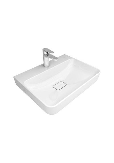 Kale Zero 2.0 60x45 Cm Dikdörtgen Tezgah Üzeri Lavabo Beyaz