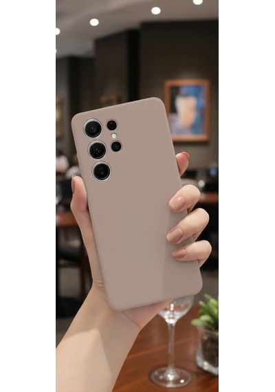 Samsung Uyumlu Galaxy S25 Ultra Kılıf İçi Kadife Soft Silikon Lansman Kapak