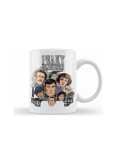Peaky Blinders Kupa Bardak Porselen No24491 Karışık