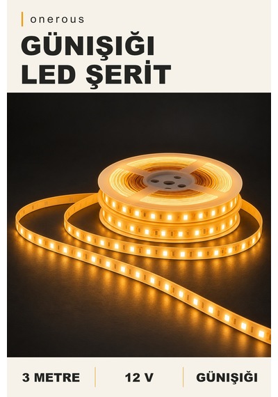 Onerous 3 M 12v Günışığı Led Şerit